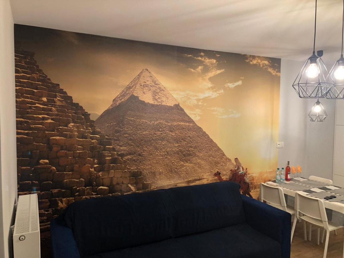Klimatyzowany Apartament Egipt Z Sauna I Miejscem Parkingowym 凯尔采 外观 照片